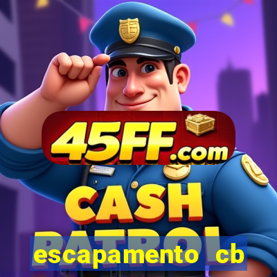 escapamento cb twister 250